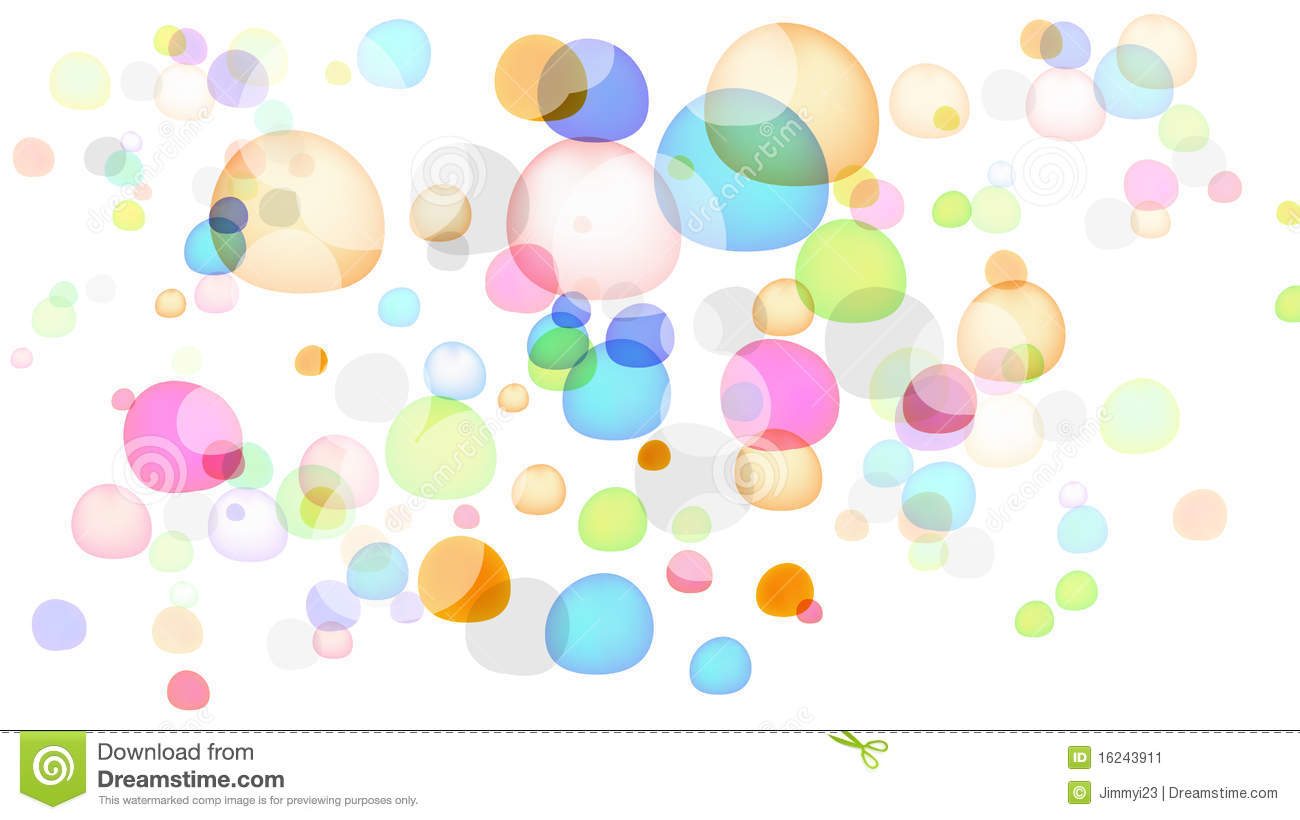 Colorful Bubbles Stock Image   Image  16243911