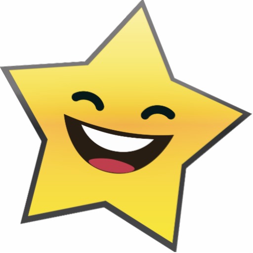 Cute Laughing Smiling Star Power Photo Cut Out   Zazzle