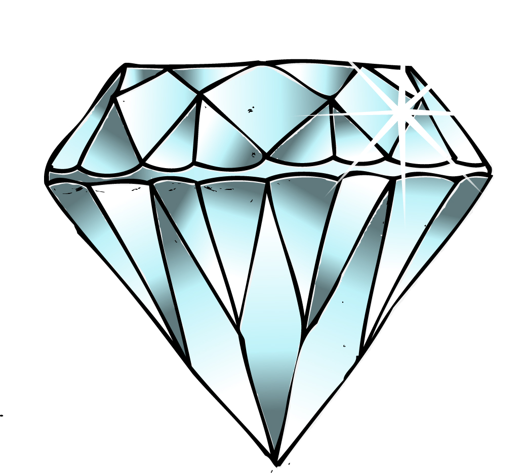Earring Diamond Logo Clipart