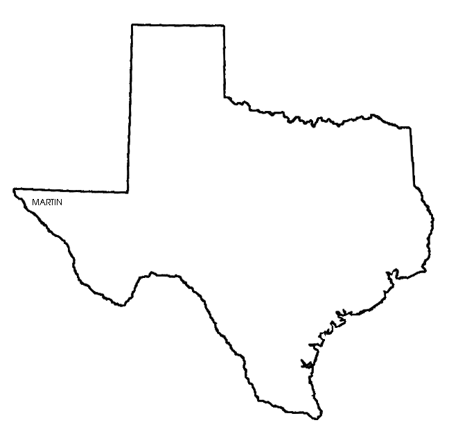 Free United States Clip Art By Phillip Martin Texas