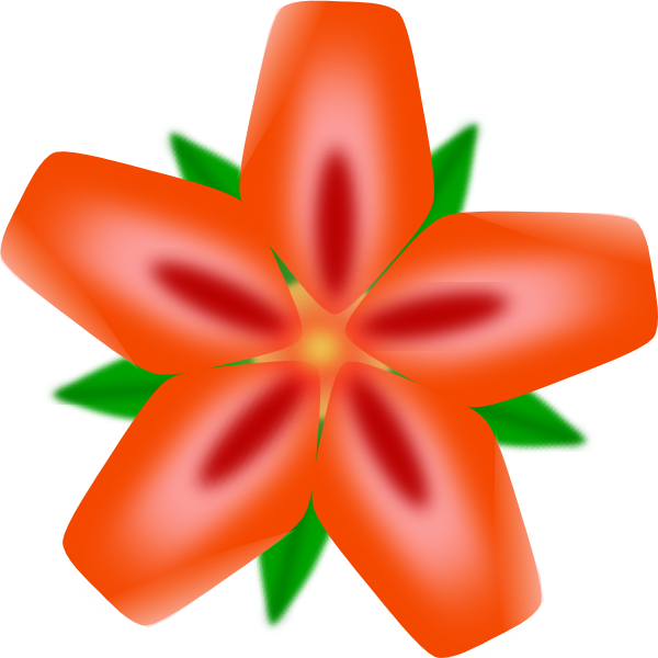 Hawaiian Flowers Clip Art Black And White  Atulasthana Red Flower