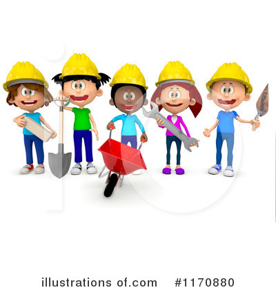 Kids Construction Clip Art  Rf  Construction Clipart