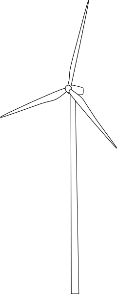 Mygeomatic Wind Turbine Clip Art At Clker Com   Vector Clip Art Online