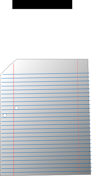Note Pad Paper 2 Clip Art At Clker Com   Vector Clip Art Online