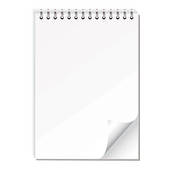Note Paper Pad   Royalty Free Clip Art