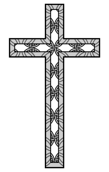 Ornate Cross Clip Art Pic