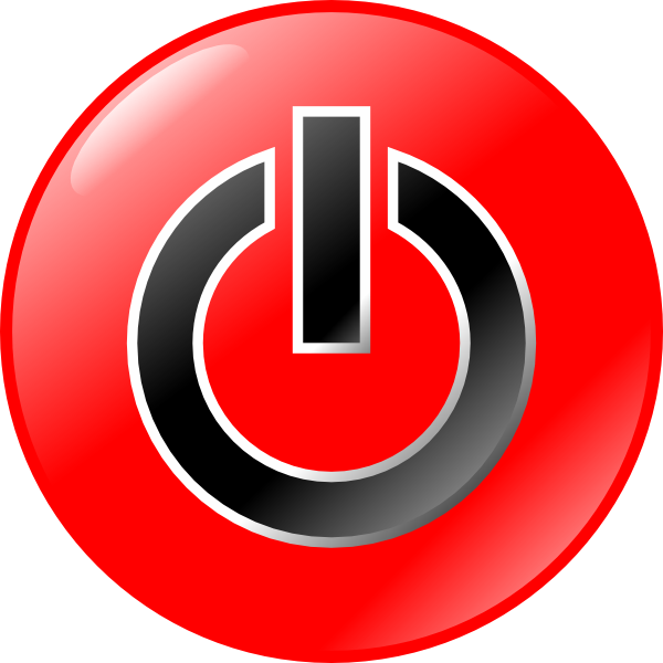 Power Button Clip Art At Clker Com   Vector Clip Art Online Royalty