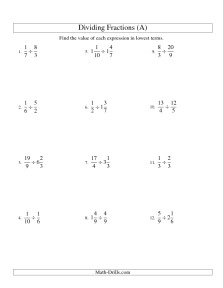 Reducing Fractions Worksheet 7th Grade Picture