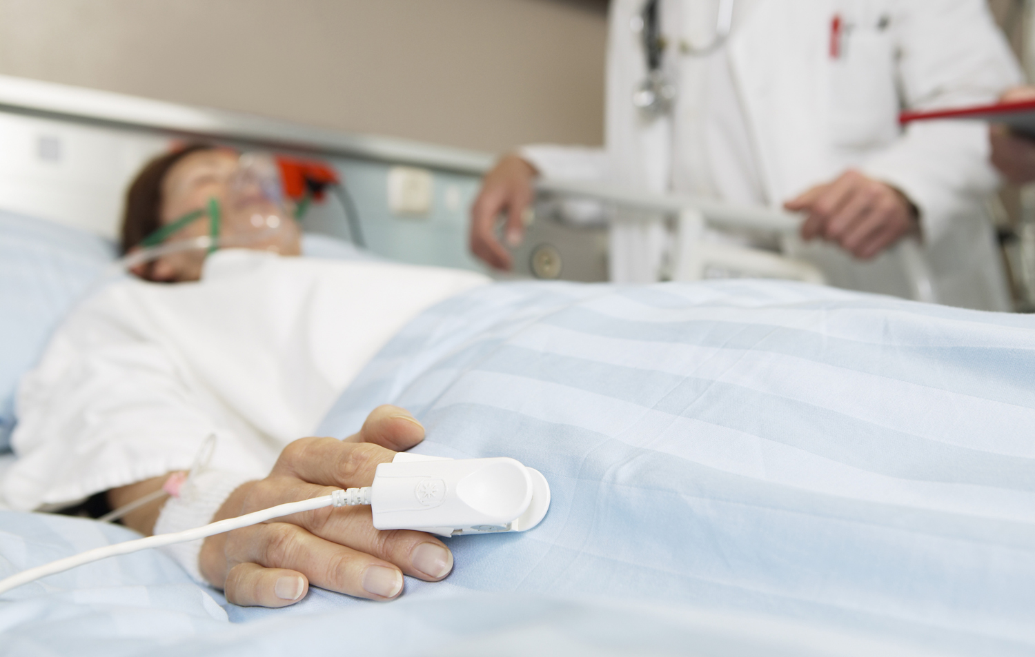 Sick Person In Hospital Bed 130520 Ventilator Patient 315p Jpg