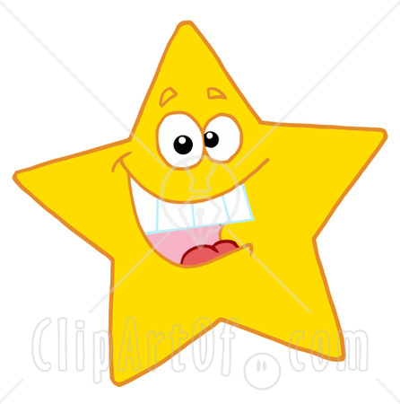 Smiling Star Clip Art