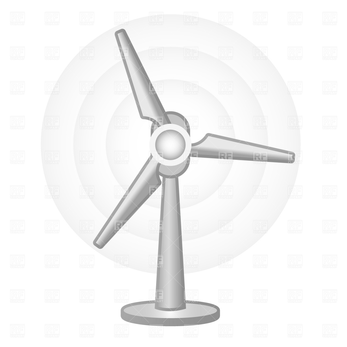 Wind Turbine 1077 Technology Download Royalty Free Vector Clip Art