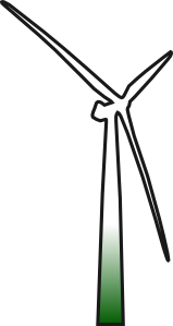 Wind Turbine Clip Art At Clker Com   Vector Clip Art Online Royalty
