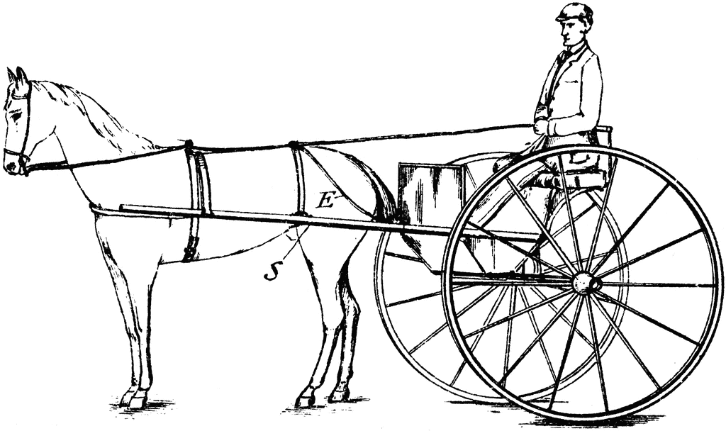 Bridle Connected Safety Rein   Clipart Etc