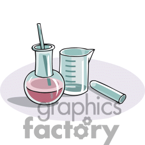 Chemistry Beaker And Test Tube Clipart Image Picture Art   382581