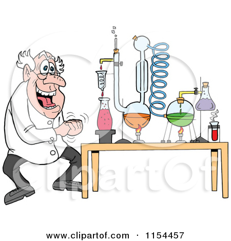 Chemistry Lab Cartoon