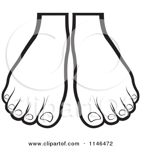 Feet Outline Clip Art   Clipart Panda   Free Clipart Images