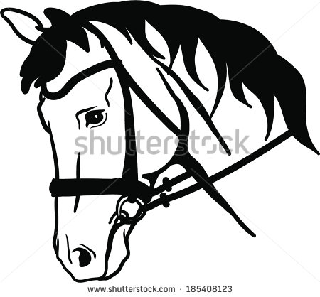 Horse Head Clip Art Silhouettes 1068428jpg Clipart   Free Clip Art