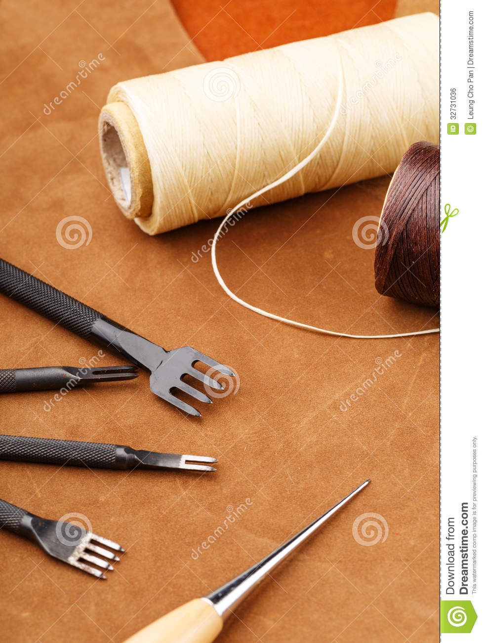 Leather Craft Tool Royalty Free Stock Image   Image  32731036