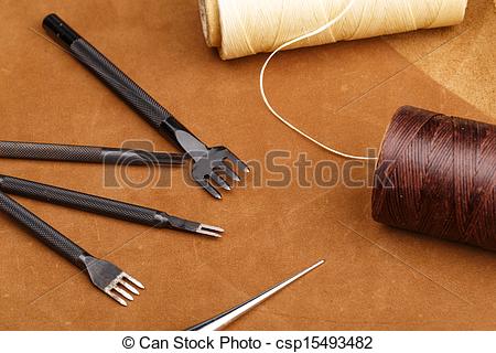 Pictures Of Handmade Leather Craft Tool Csp15493482   Search Stock
