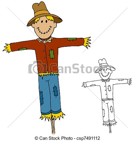 Scarecrow Hat Clipart Scarecrow Man Clip Art