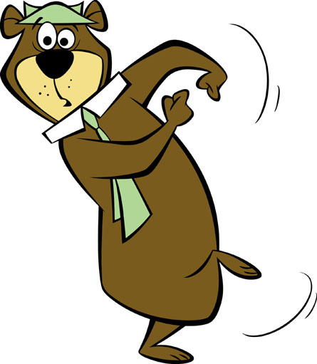 Yogi Bear Cartoon Character Wallpaper