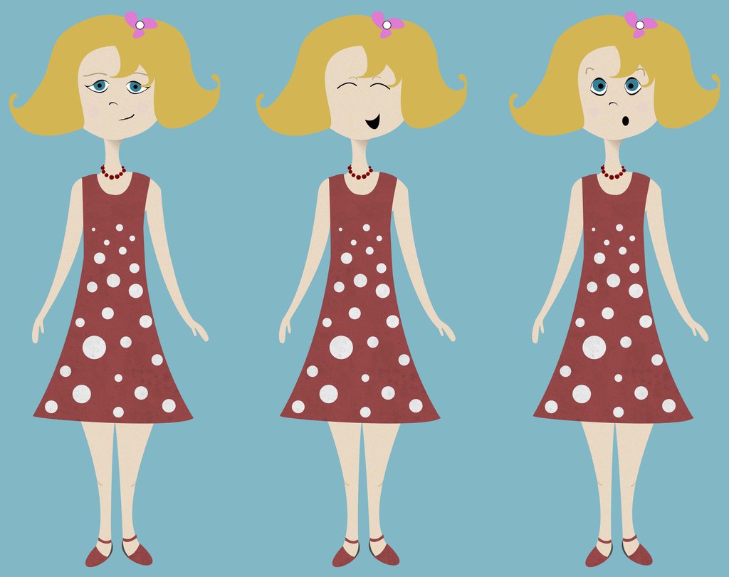 Clipart Family Of 6 Family  Girl Clipart By