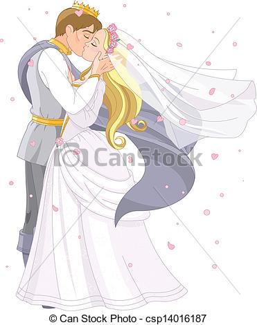 Couple   Romantic Wedding Of Royal Couple Csp14016187   Search Clip