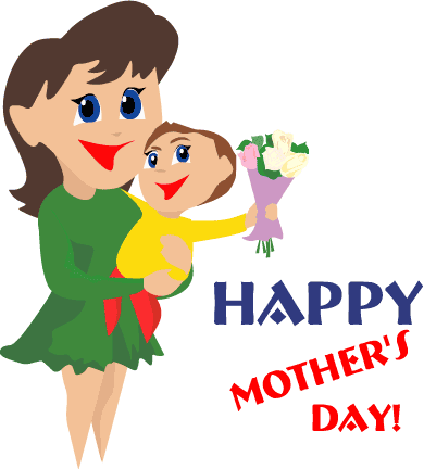 Happy Mothers Day Clip Arts Collection