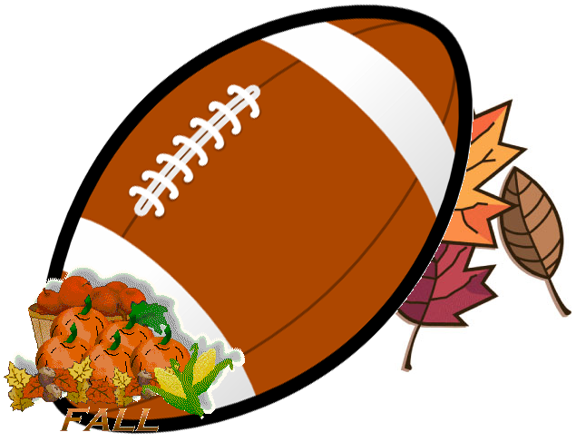 Image Of Football And Leaves