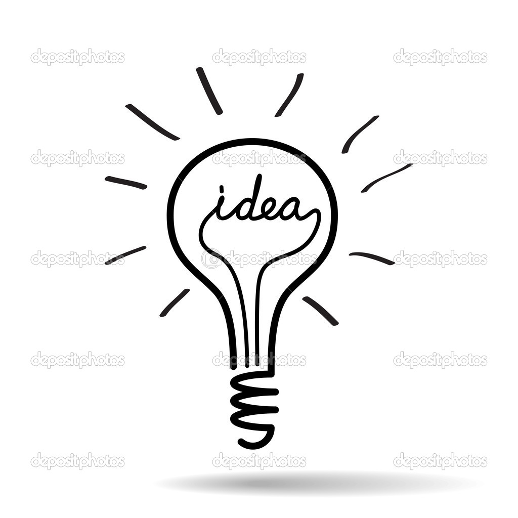 Light Bulb Idea Vector   Stock Vector   Strejman  10359333
