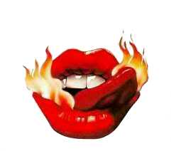 Lips On Fire Images