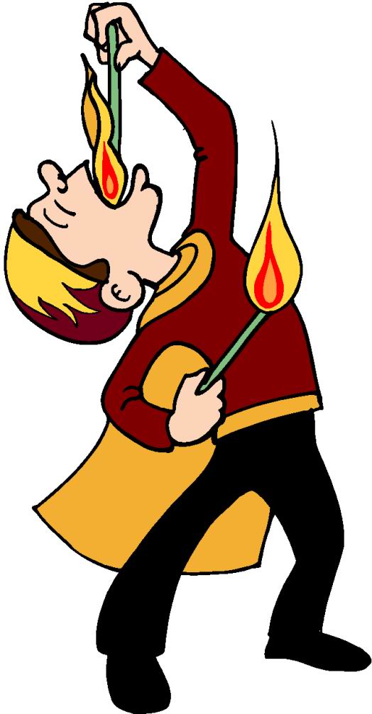 Mouth On Fire Clipart Fire Eater