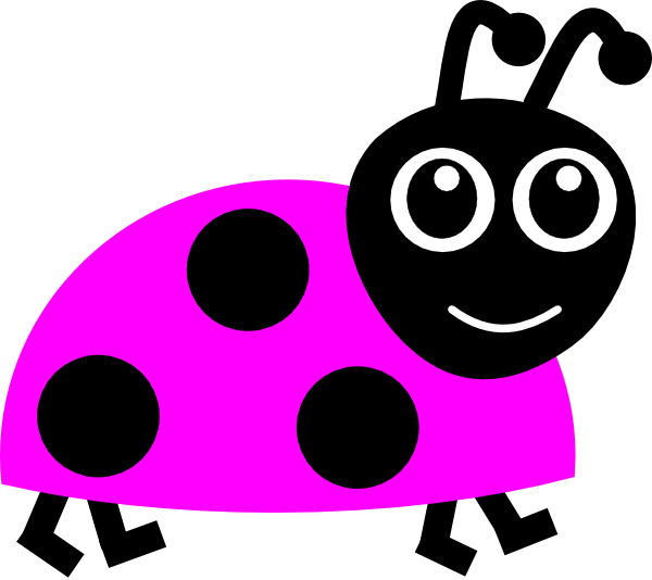 Pink Ladybug Clip Art At Clker Com   Vector Clip Art Online Royalty    