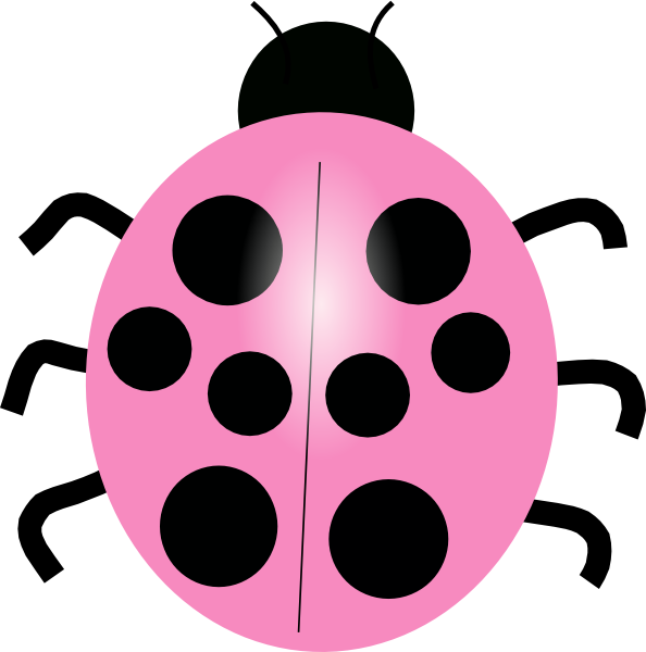 Pink Ladybug Clip Art At Clker Com   Vector Clip Art Online Royalty