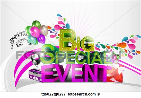 Special Event Clipart Picture   Image Of Big Special Event Wih    