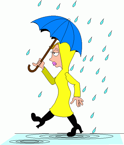 Woman With Umbrella Clipart   Woman With Umbrella Clip Art