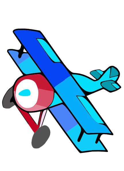 Biplane Clip Art At Clker Com   Vector Clip Art Online Royalty Free