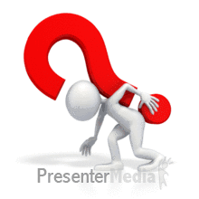 Carrying Question Mark Powerpoint Animation