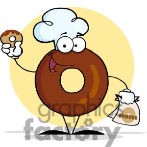 Cartoon Donut Clip Art