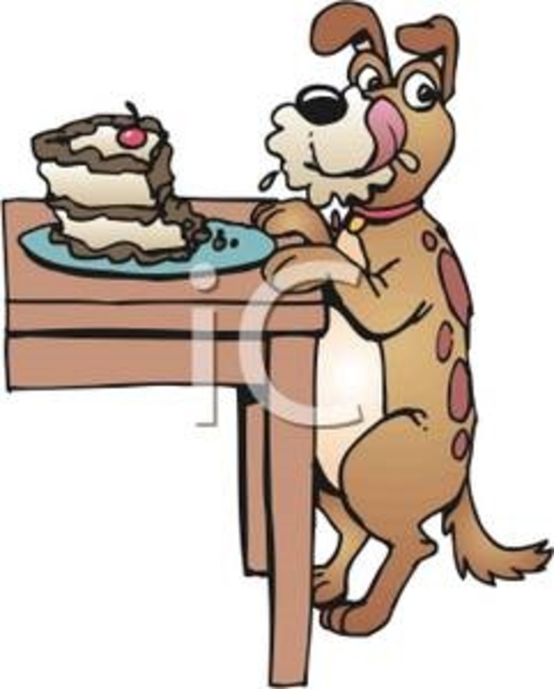 Cartoondogeatingcake   Is Chocolate Really Bad For Dogs    Image 4