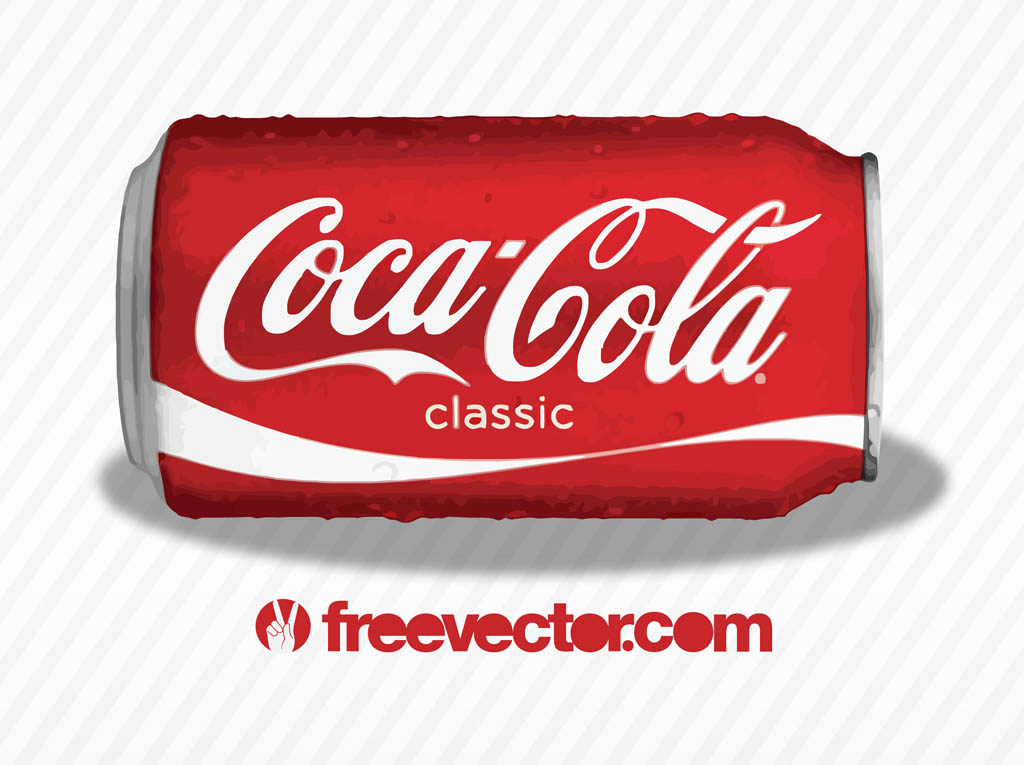 Coca Cola Classic Can Clipart