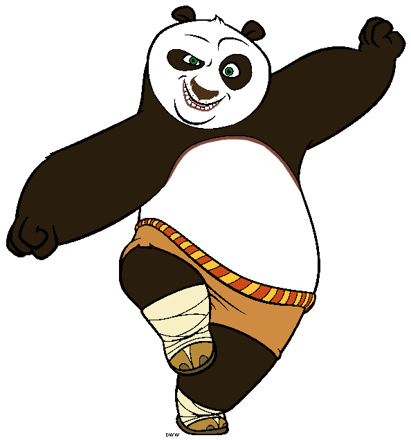Dibujos Para Colorear De Kung Fu Panda  Clipart Y Dibujos A Color Para