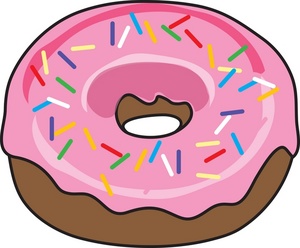 Doughnut With Sprinkles Clip Art Images Doughnut With Sprinkles Stock    