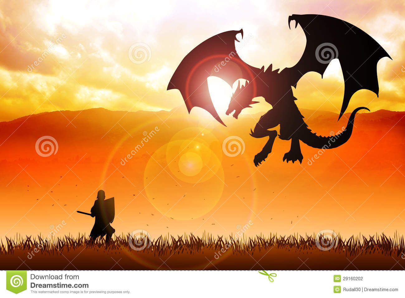Dragon Slayer Stock Photography   Image  29160202