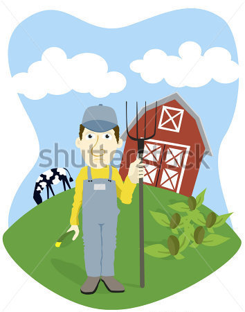 Female Farmer Clip Art