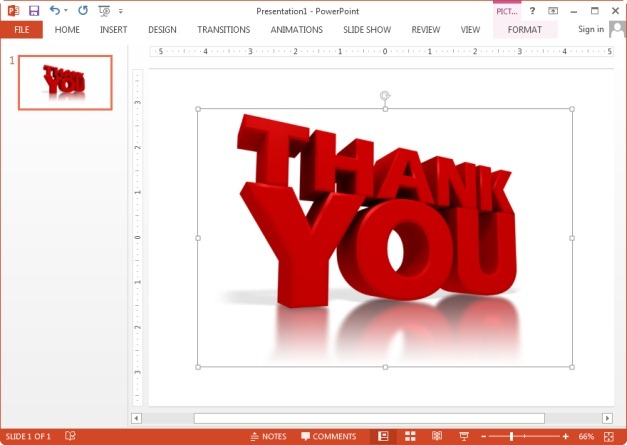 Go To Presenter Media   Animated Powerpoint Thank You Clip Art