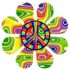 Hippie Flowers Psychedelic Art Peace Signs Hippie Peace Peace Flower