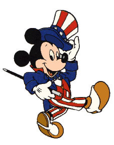 Patriotic Mickey Mouse Disney 4th Of July Clip Art 1sm Jpg