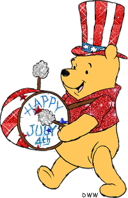 Seasonal   4th Of July   Winnie The Pooh 4th Of July