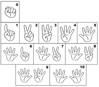 Step 4   Teaching Your Children To Count On Their Fingers
